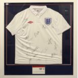 England Signed Football Shirt