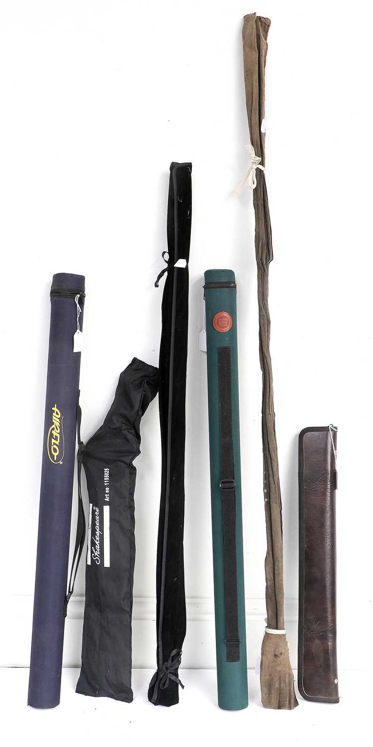 A Group of Various Fly Fishing Rods