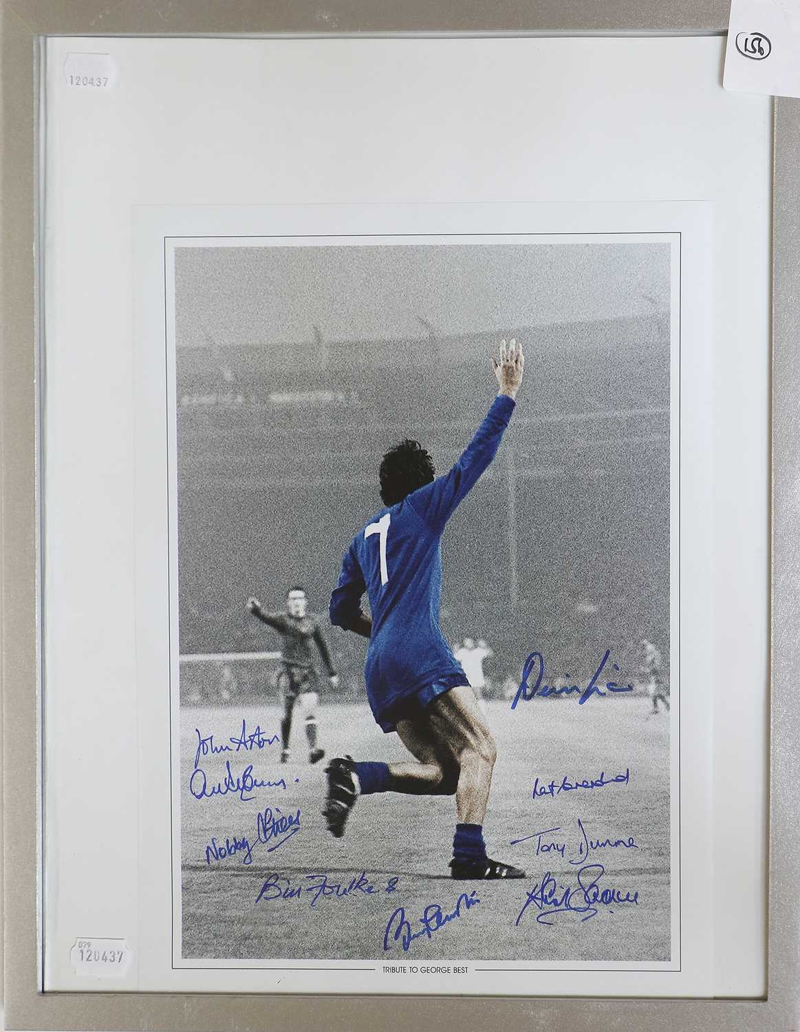 George Best Autographed Photographs - Image 3 of 5