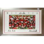 Legends Of Old Trafford Signed Print