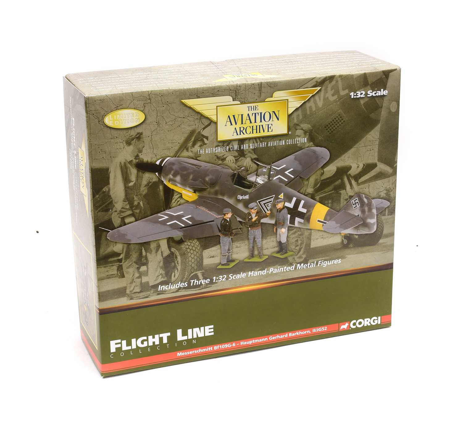 Corgi Aviation Archive Flight Line US34903 1:32 Scale Messerschmitt Bf109G-6