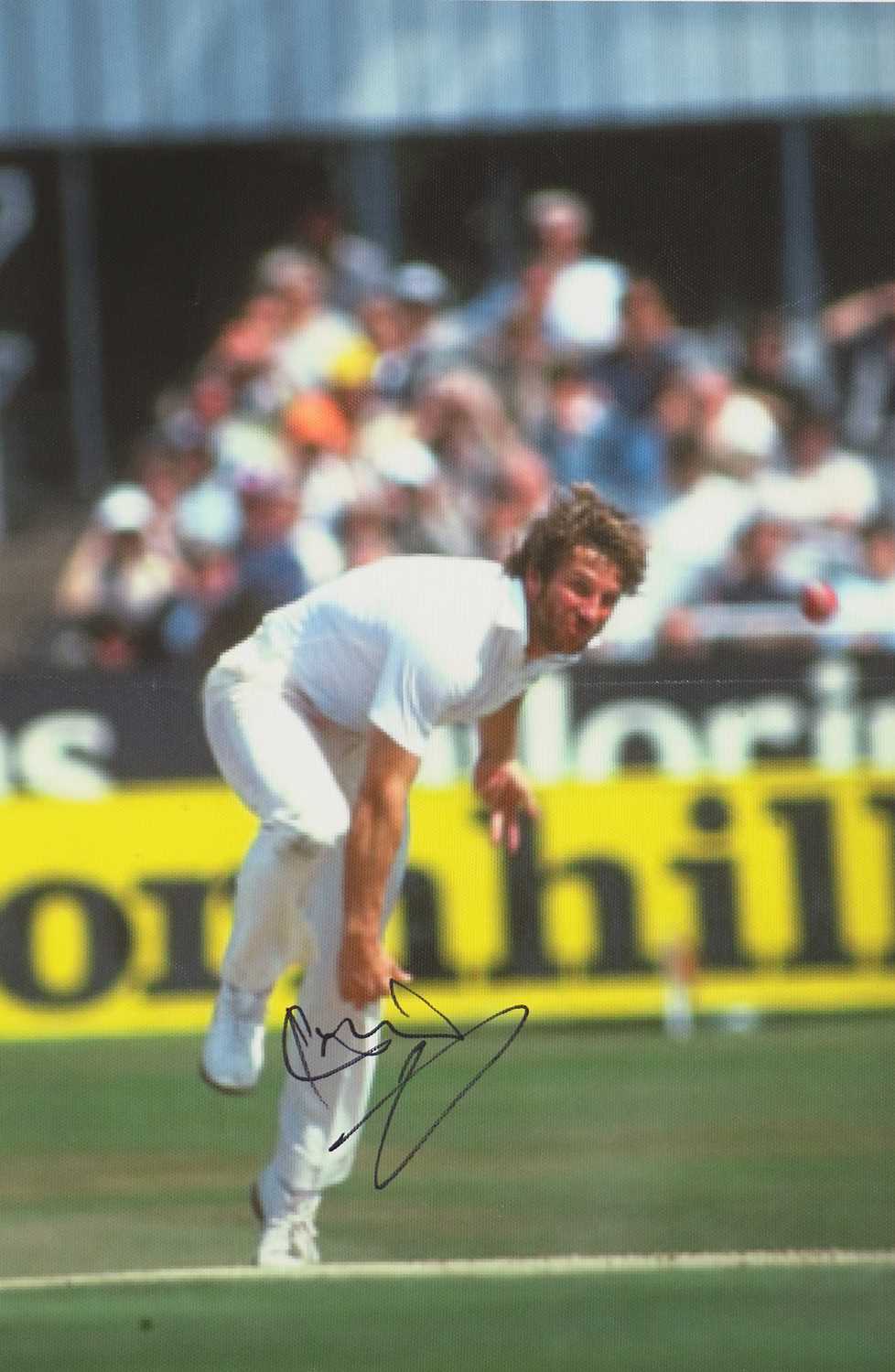 Various Cricket Related Autographed Photographs - Image 12 of 14