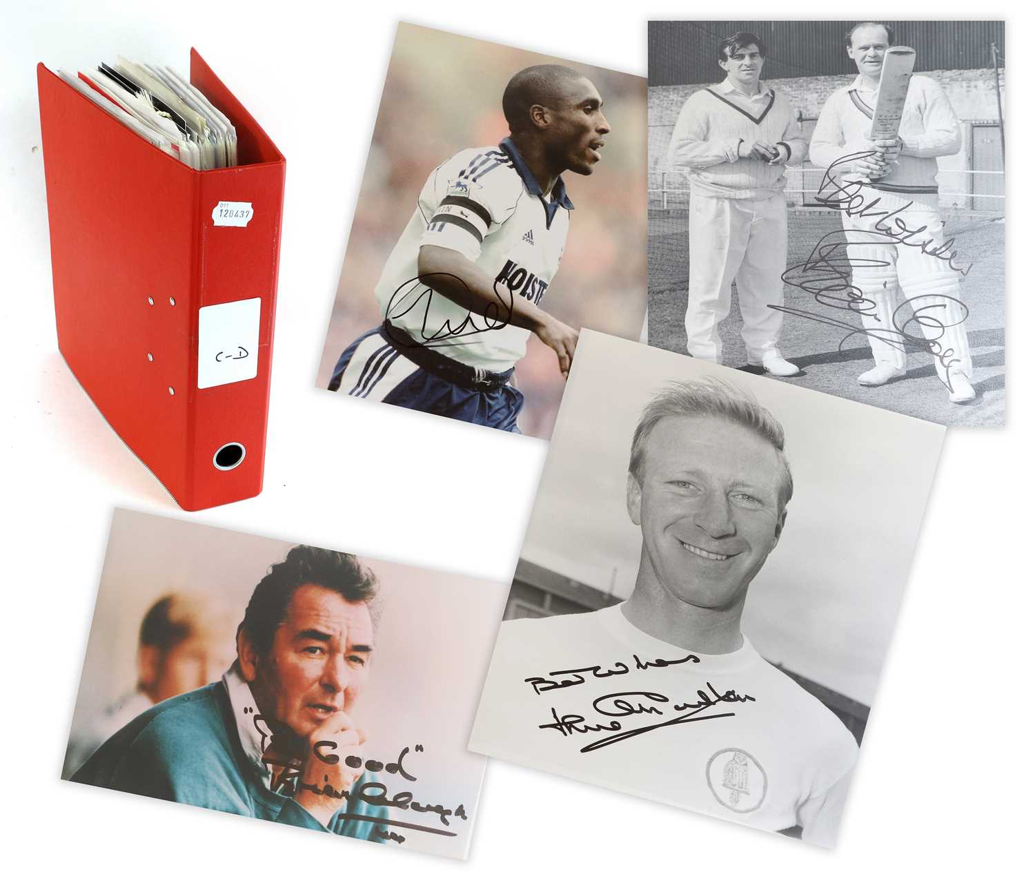 Various Football And Sporting Autographed Photographs