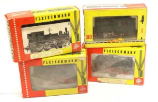 Fleischmann HO Gauge Four Tank Locomotives