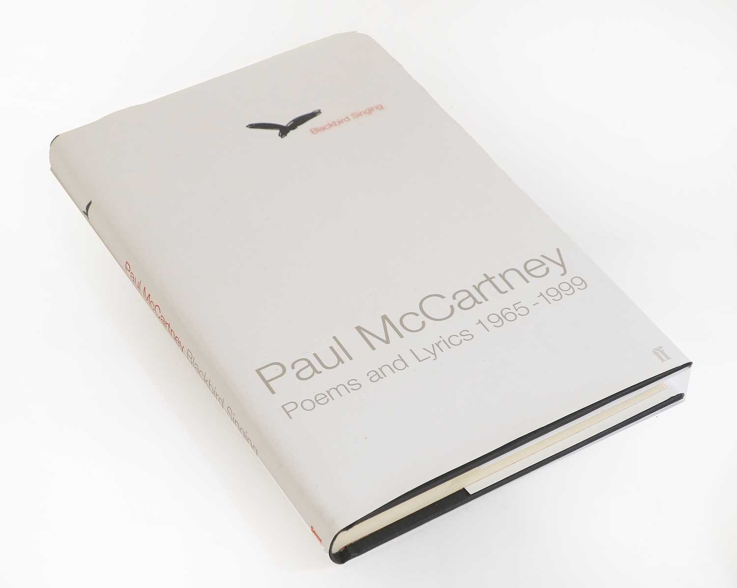 Paul McCartney Poems And Lyrics Autographed Book