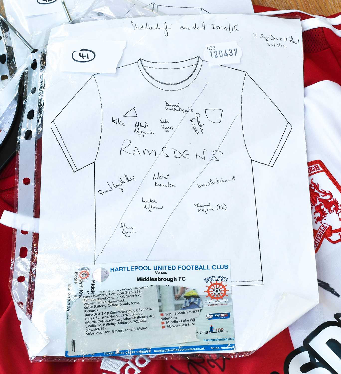 Middlesbrough Three Signed Football Shirts - Image 7 of 7