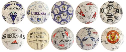 Autographs Footballs