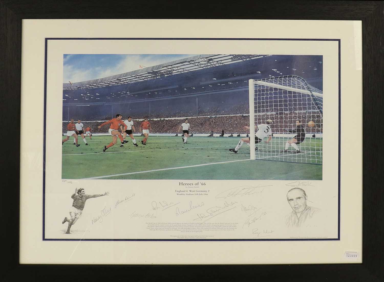 1966 World Cup Small Poster - Image 4 of 6