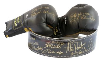 Autographed Boxing Belt