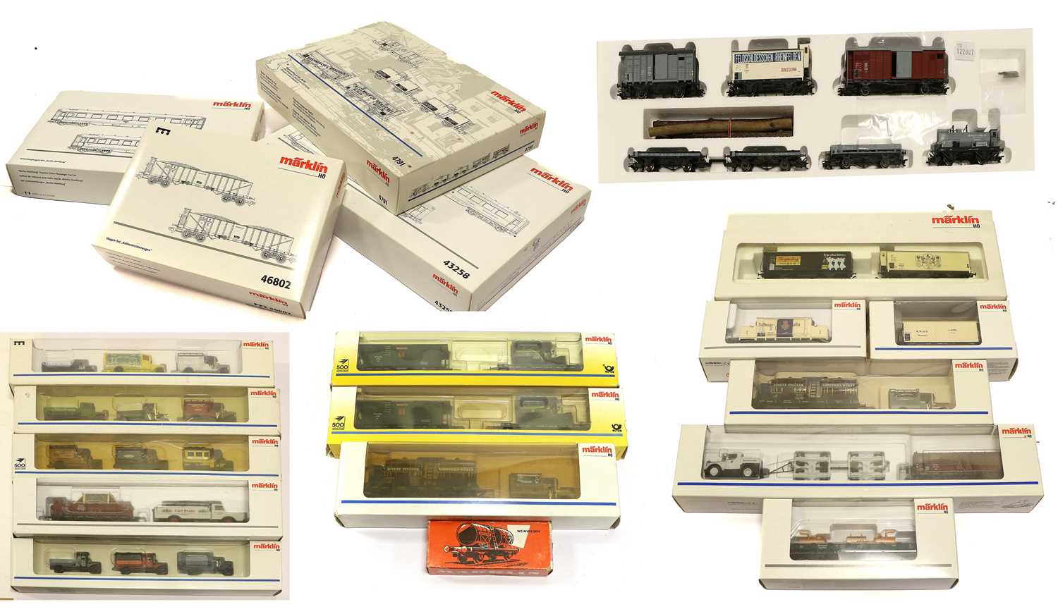 Marklin HO Gauge Wagon/Coach Packs