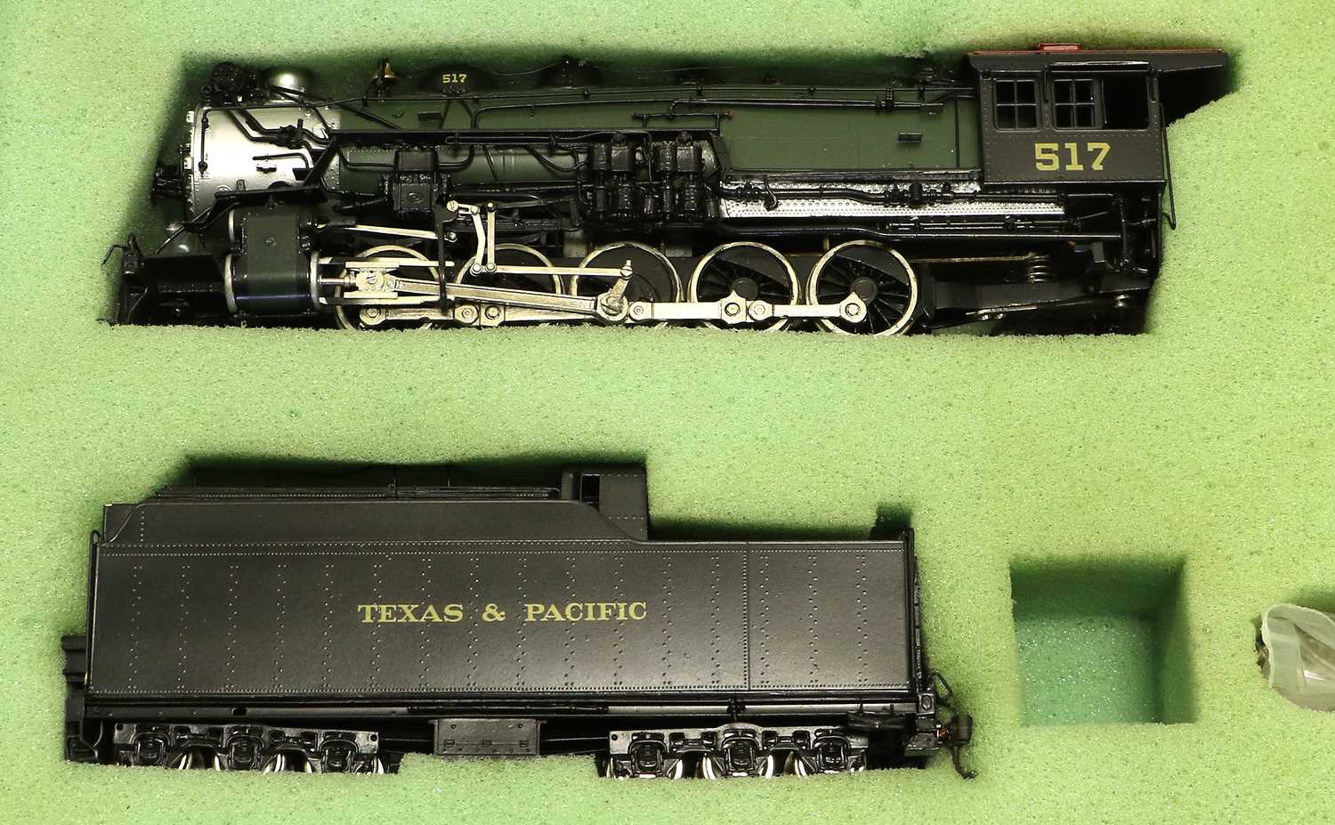 Pecos River Brass HO Gauge Texas & Pacific 2-10-2 G1b