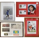 George Best Autographed Photographs