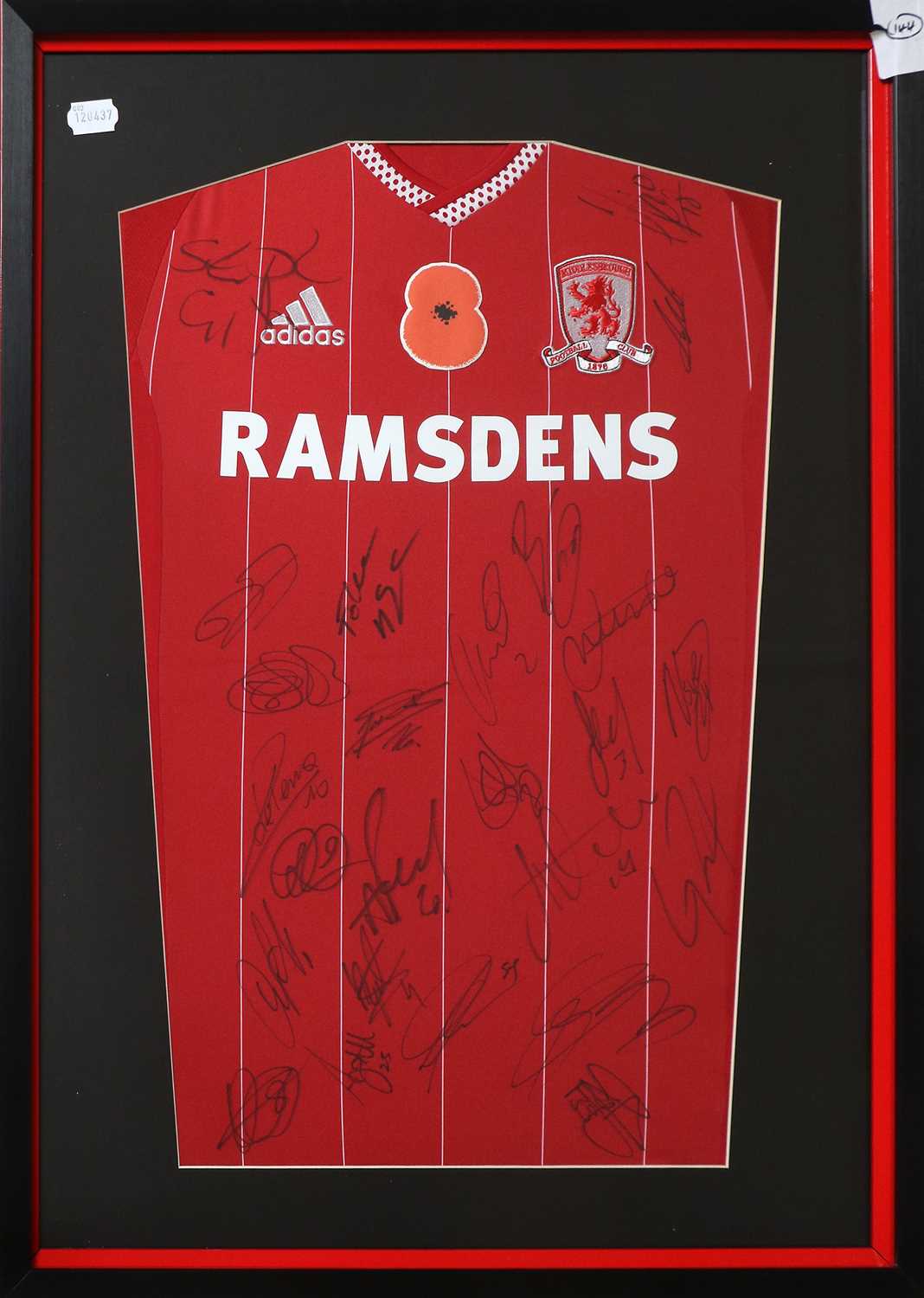 Middlesbrough Football Club Two Signed Shirts - Image 2 of 3