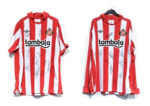 Sunderland Two Signed Shirts