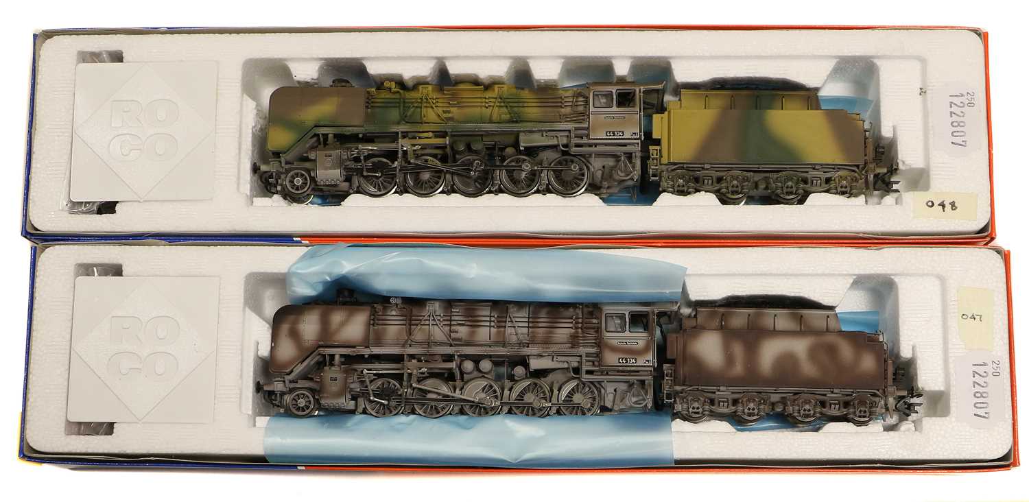 Roco HO Gauge Two Camouflaged Locomotives