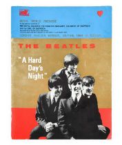 The Beatle A Hard Days Night Royal World Premier Programme