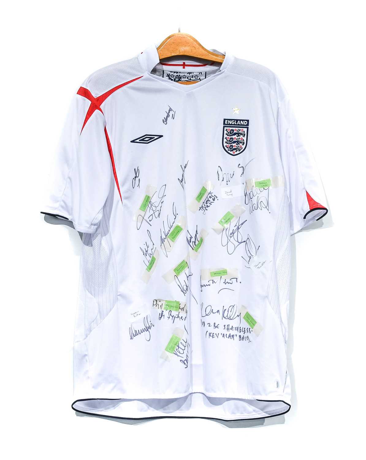 England V England Legends Two Signed Shirts - Image 3 of 4