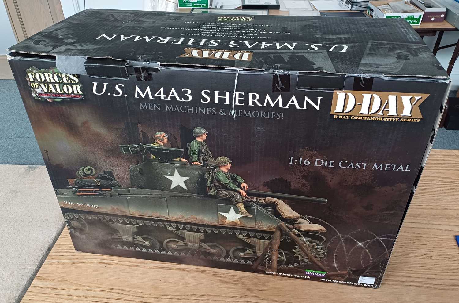 Forces Of Valor 1:16 Scale M4A3 Sherman Tank - Image 7 of 7