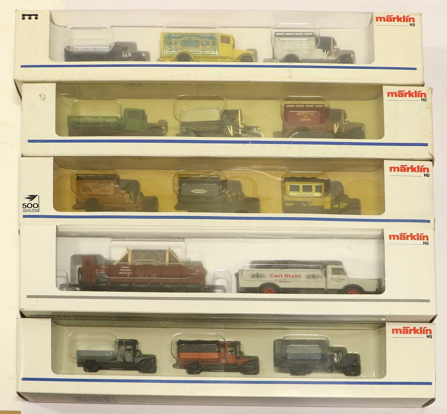 Marklin HO Gauge Wagon/Coach Packs - Image 7 of 11