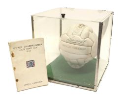 Summit Hand Sewn Leather Football With Various Mid-1960's Autographs