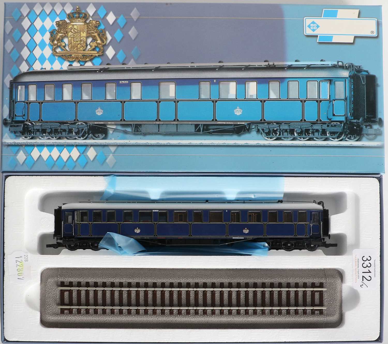 Roco HO Gauge 63360 Bavarian S3/6 3618 Locomotive - Bild 2 aus 3