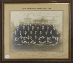 South African Rugby Football Team 1912 Original Photograph