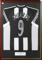 Newcastle United Match Worn Alan Shearer Shirt