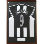 Newcastle United Match Worn Alan Shearer Shirt