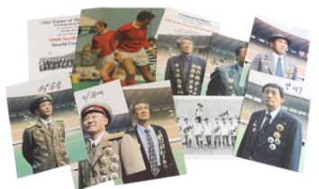North Korea 1966 World Cup Team Autographs
