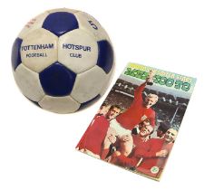 Tottenham Hotspur Autographed Football