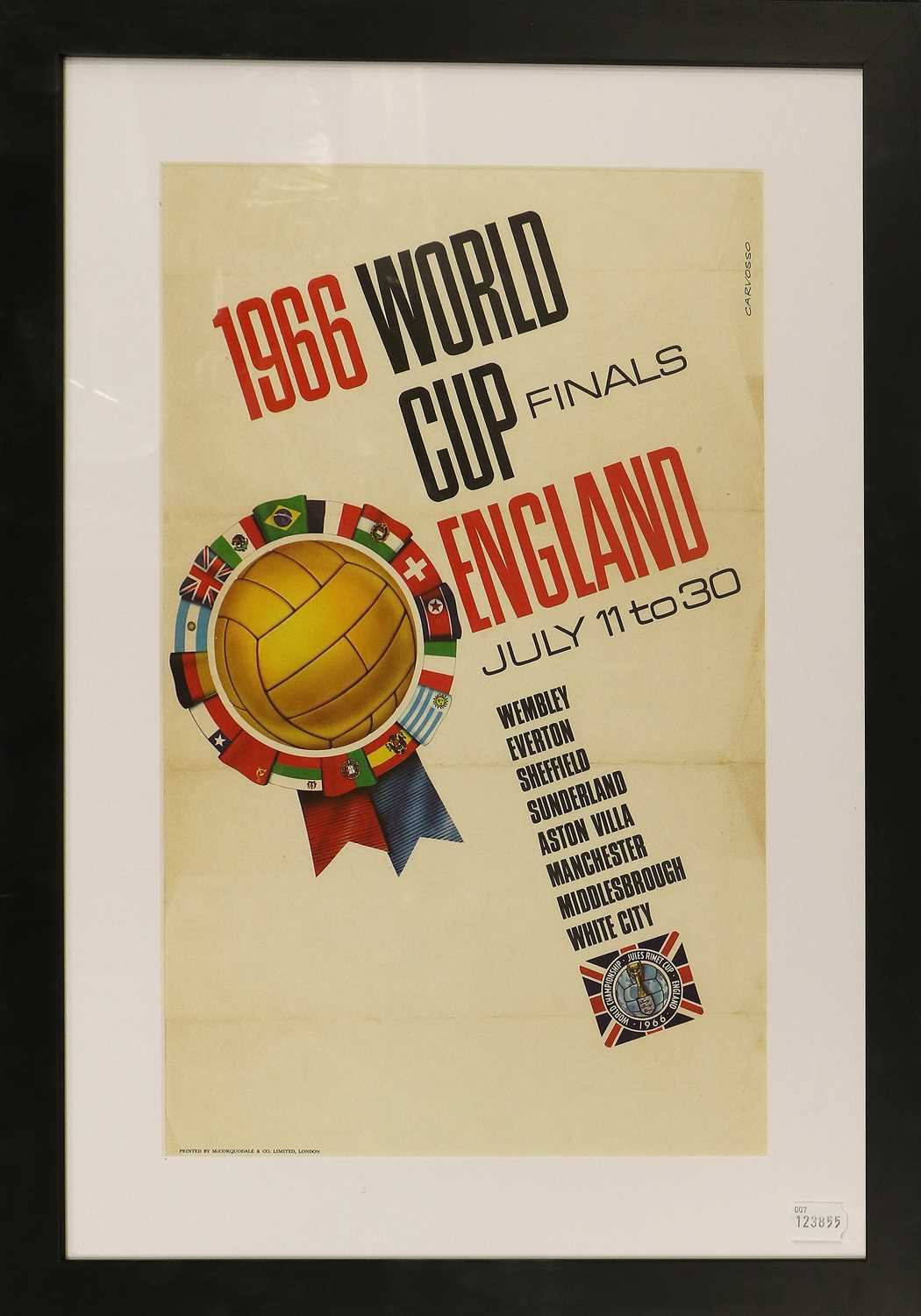 1966 World Cup Small Poster - Image 3 of 6