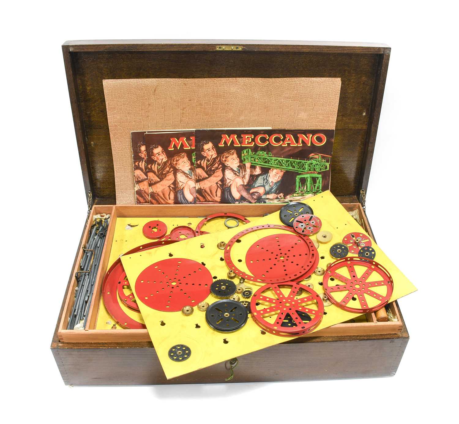 Meccano No.10 Set In Wooden Box