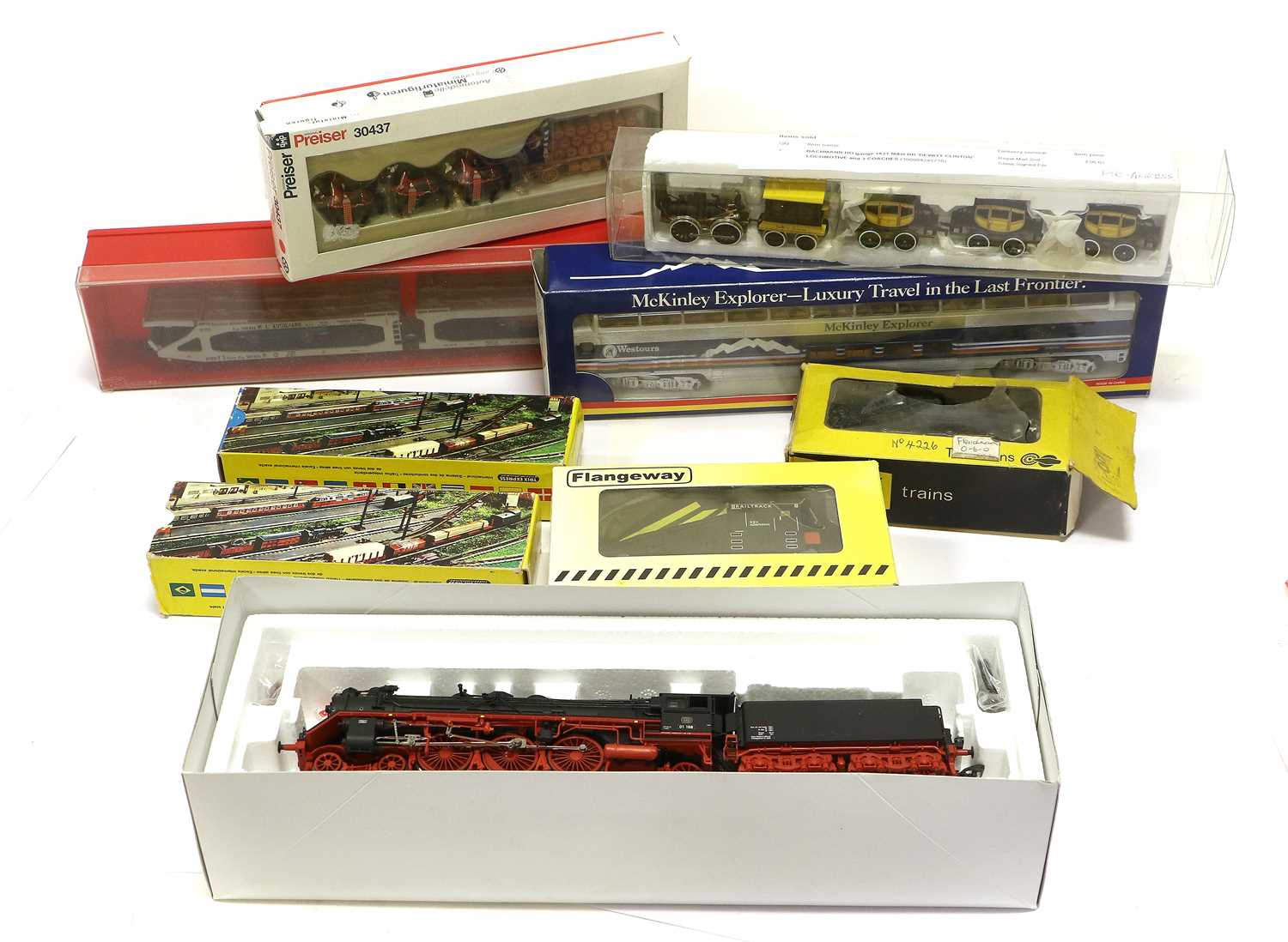 Various HO Gauge Locomotives And Rolling Stock