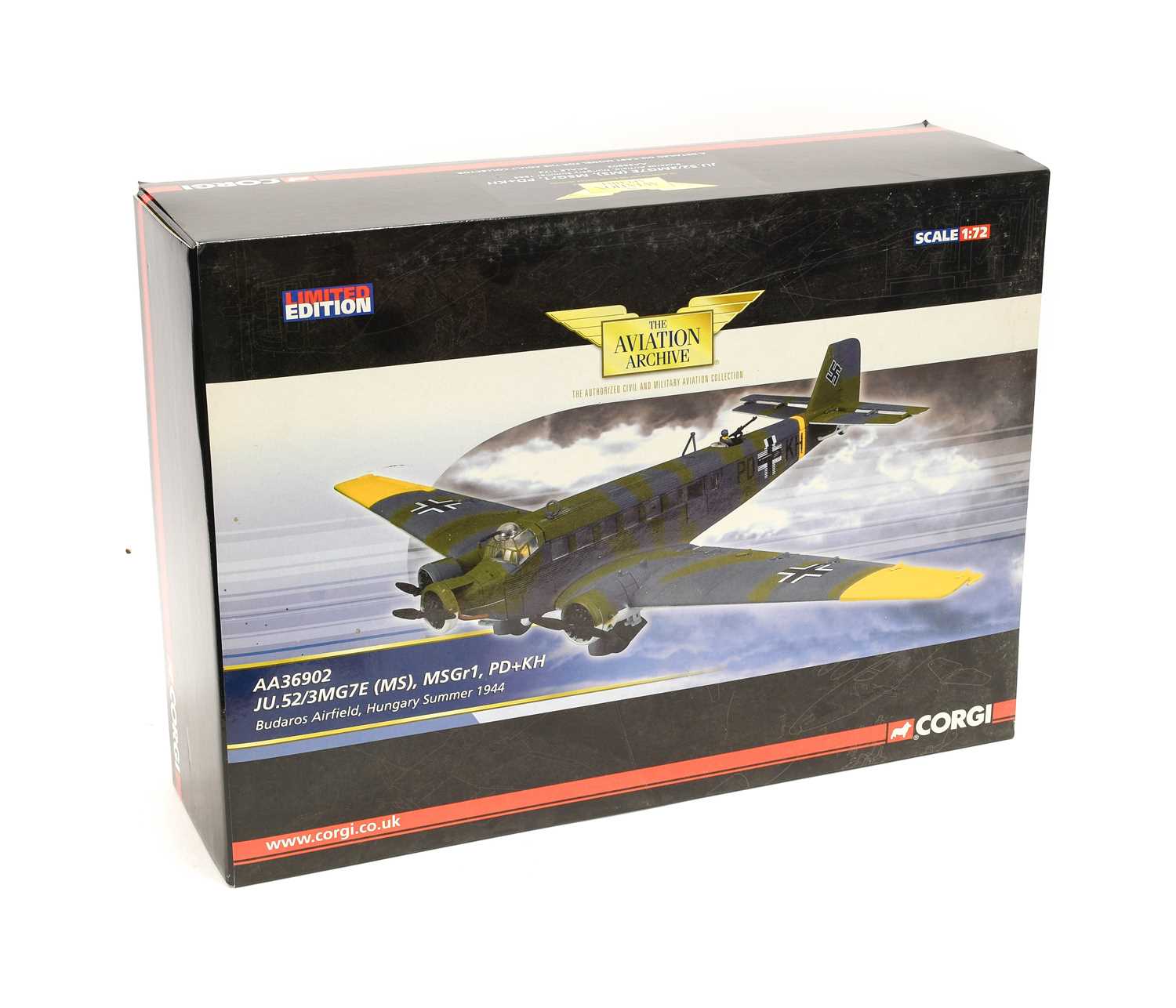 Corgi Aviation Archive AA36902 1:32 Scale Junkers Ju52/3