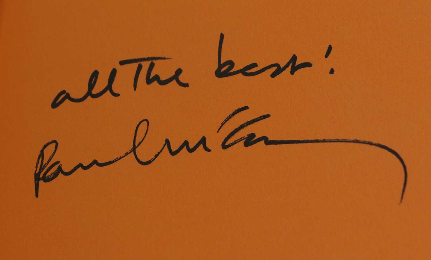 Paul McCartney Poems And Lyrics Autographed Book - Image 2 of 3