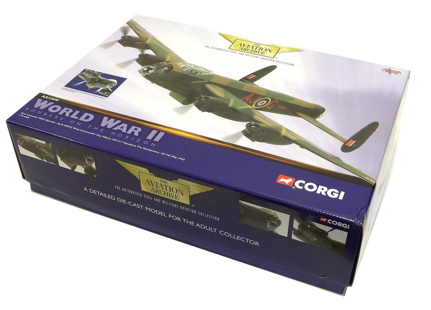 Corgi Aviation Archive AA32608 1:72 Scale Avro Lancaster MkIII - Image 2 of 2