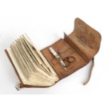 A Leather Fly Wallet by Joseph Smyth of Darlington