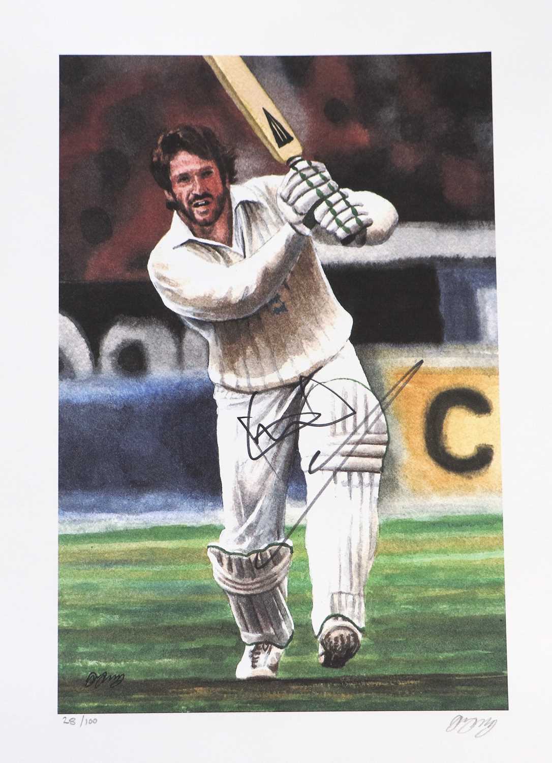 Various Cricket Related Autographed Photographs - Image 10 of 14