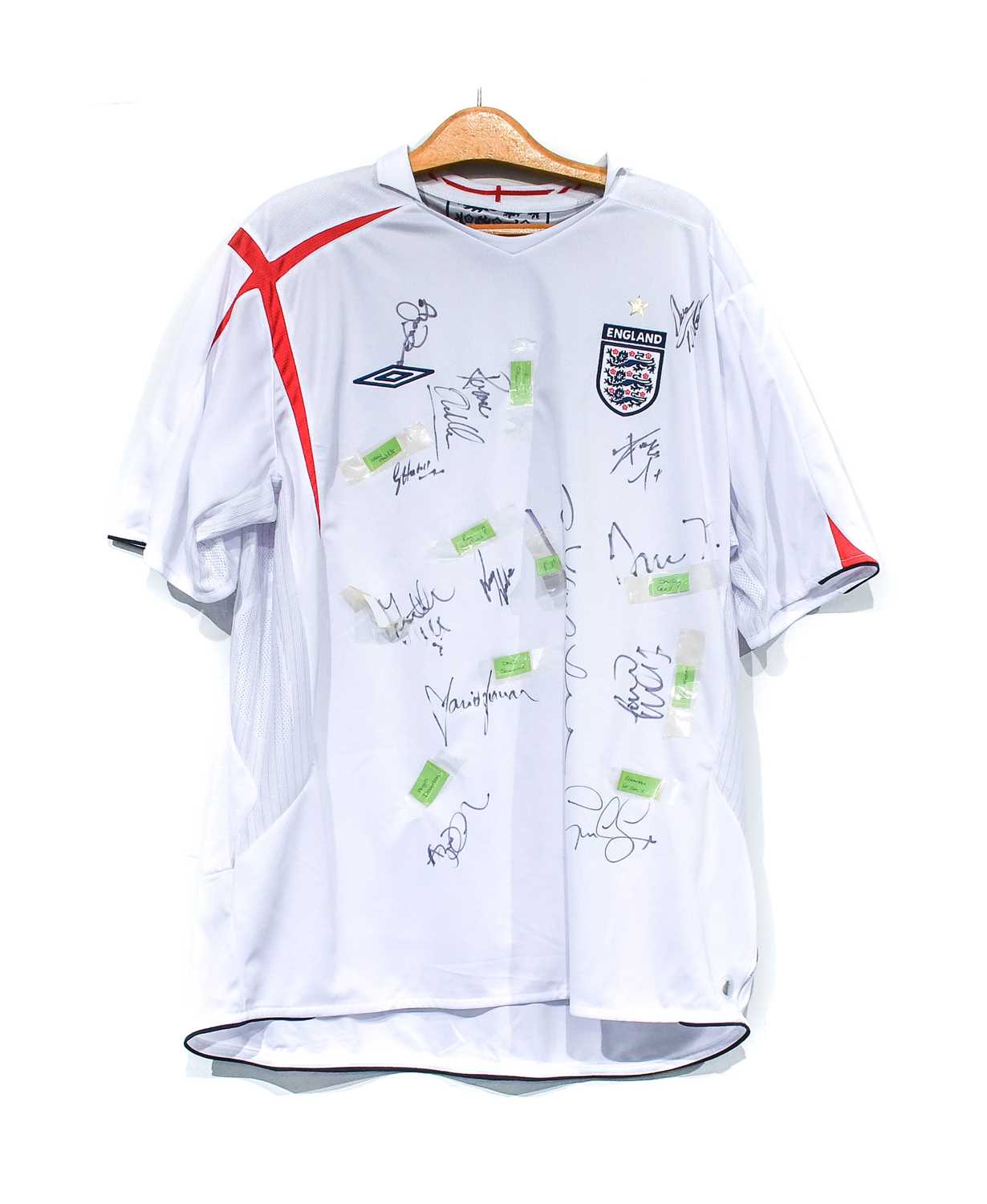 England V England Legends Two Signed Shirts - Image 2 of 4