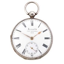 Arnold & Frodsham: A Silver Open Faced Pocket Watch, signed J R Arnold & Chas Frodsham, 84 Strand,