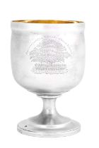 A George III Silver Goblet, by William Burwash and Richard Sibley, London, 1809