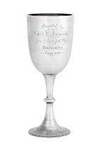 A Victorian Silver Goblet, by Mark Willis, Sheffield, 1899