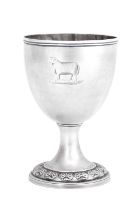 A George IV Silver Goblet, by Rebecca Emes and Edward Barnard, London, 1824