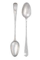 A Pair of George III Silver Basting-Spoons, by George Smith, London, 1780