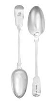 A Pair of Victorian Silver Basting-Spoons, by George Adams, London, 1859