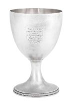 A George III Silver Goblet, by William Fountain, London, 1801