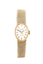Tudor: A Lady's 14 Carat Gold Wristwatch, signed Tudor, Precision, 1974, (calibre 6630) manual wound