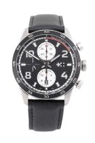 Christopher Ward: A Stainless Steel Automatic Calendar Chronograph Wristwatch, signed Christopher
