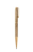 An Elizabeth II Gold 'Yard-o-Led' Pencil, by E. Baker and Son, Birmingham, 1958, 9ct