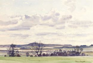 Claude Muncaster RWS (1903-1974) View from Summer's How - Newby Bridge to Kendal Road, Lancashire